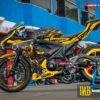 Decal Stiker Suzuki GSX-R150 YELLOW BUMBLE BEE BLACK